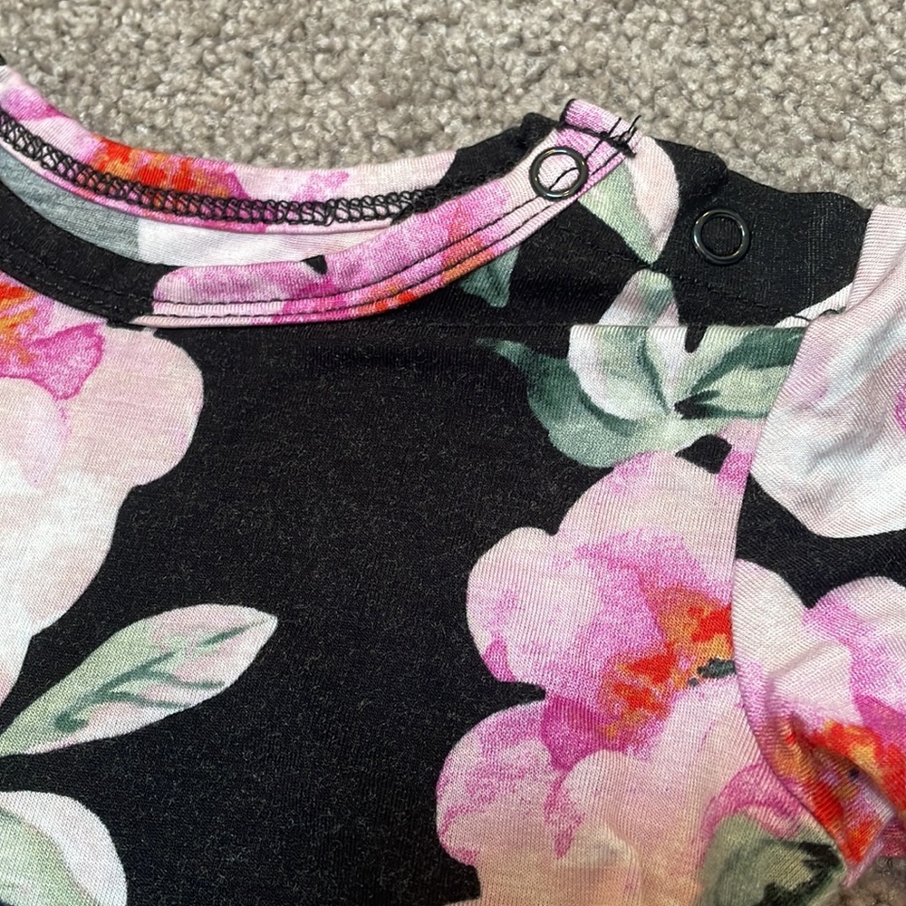 Posh Peanut Tenni Floral & Polka Dot Bummie Set - Picture 4 of 12
